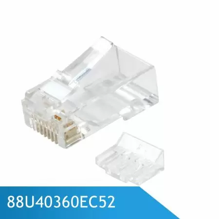 For 1.00-1.10mm Insulated Conductor - Cat 6A unshielded modular plugs